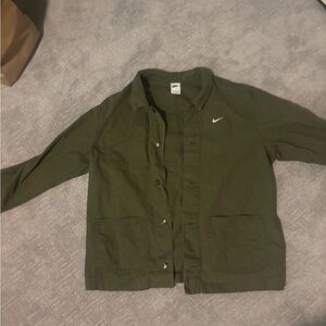 Nike Dark Green Casual Jacket